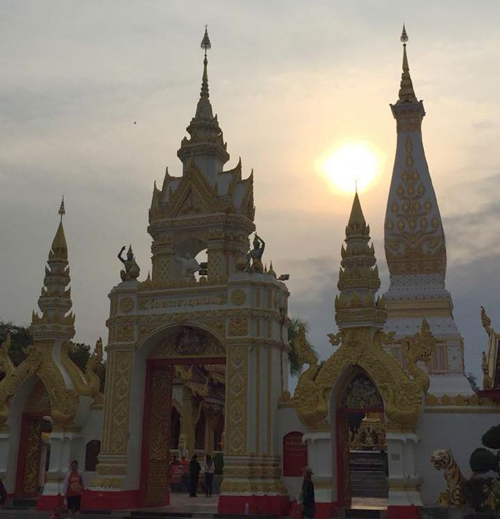 Chedi at Phra That Phanom