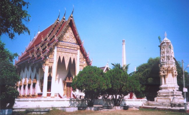 Thai Temple in Phitsanulok in Northern Thailand