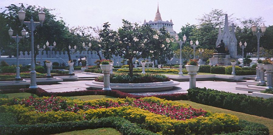 Golden Mount at Wat Saket in Bangkok