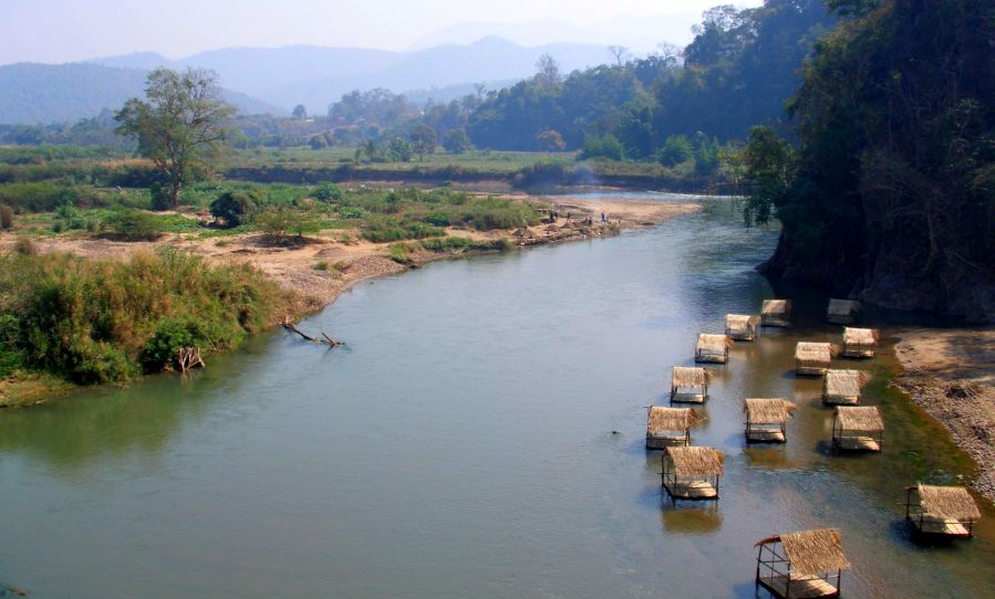 Pai River in Northern Thailand
