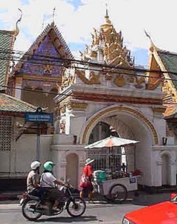 Wat in Lampang in Northern Thailand