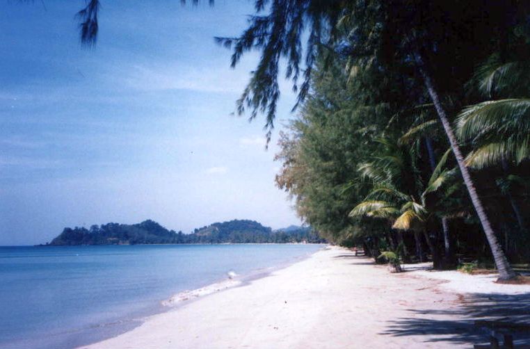 Beach on Koh Chang in SE Thailand