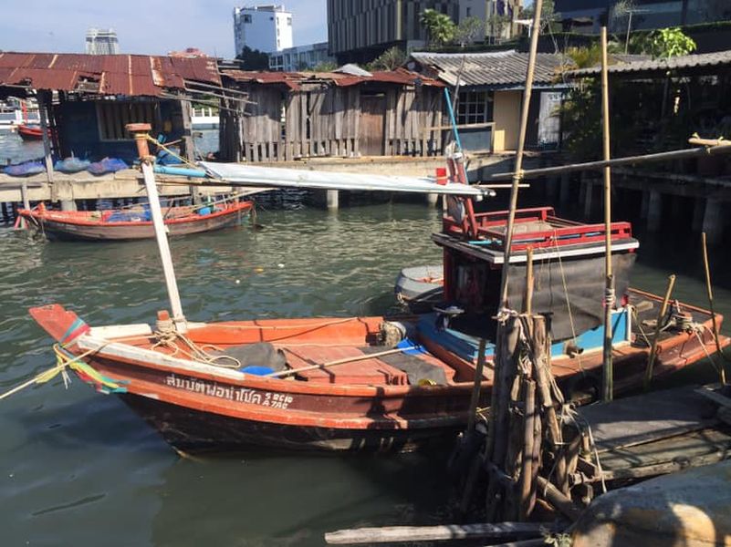 Fishing port at Si Ratcha in SE Thailand