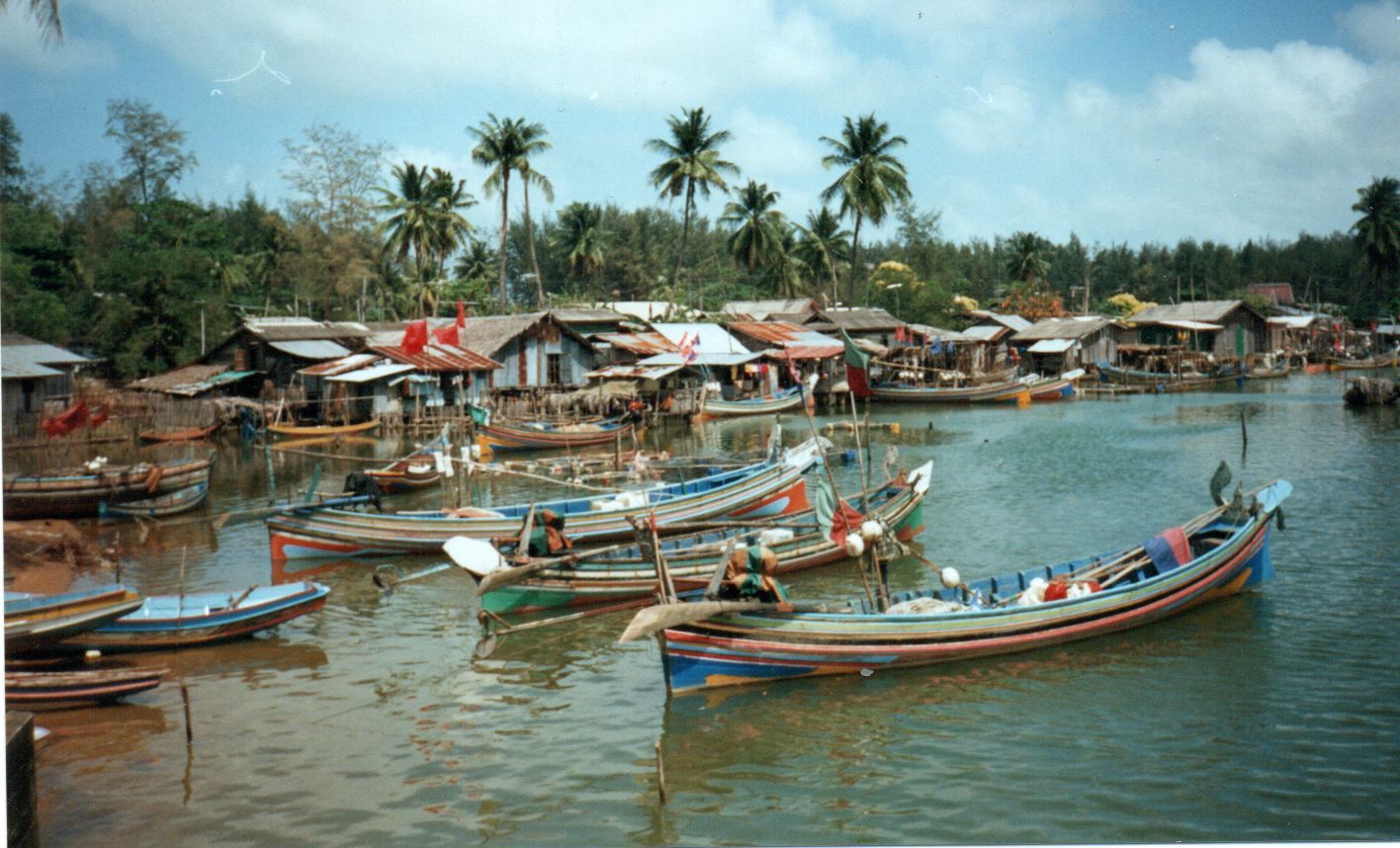 Fishing Village at Narathiwat