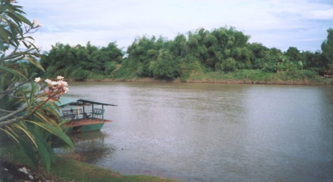 Nan River at Uttaradit in Northern Thailand