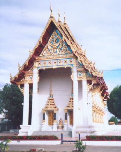 Wat Tha Thanon in Uttaradit in Northern Thailand
