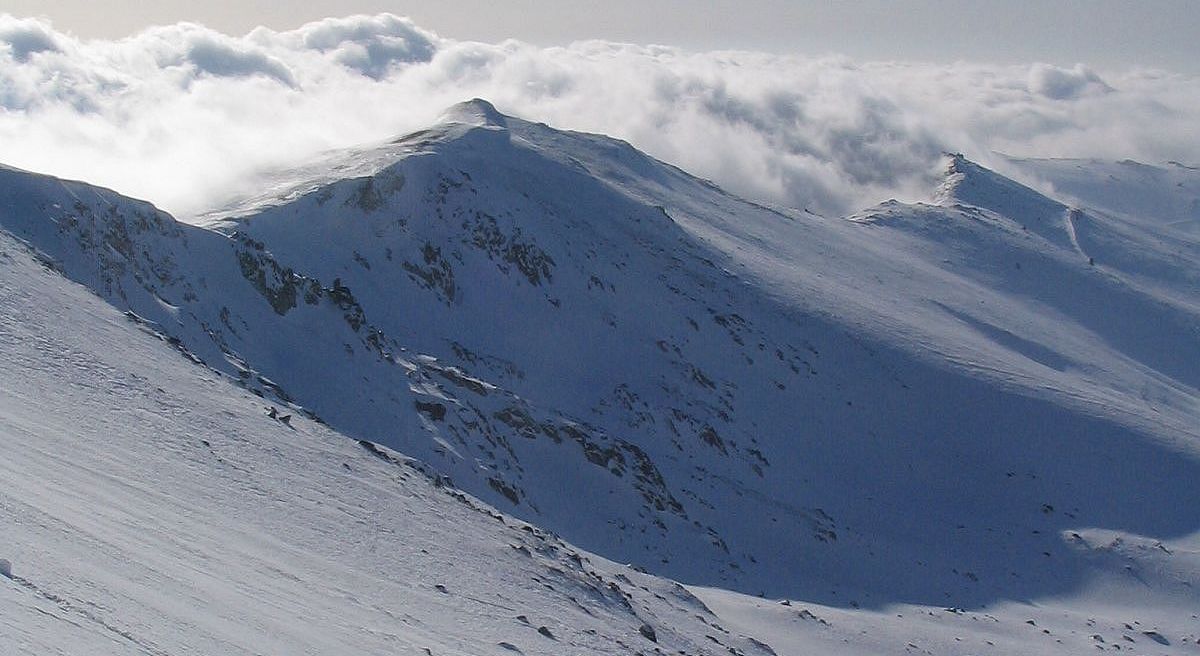 Summit ridge of Mt. Uludag