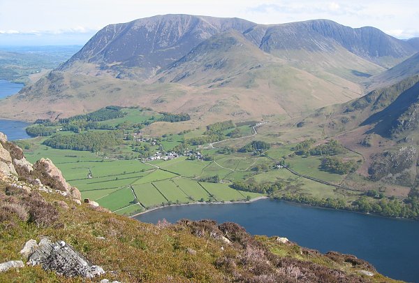 Grasmoor in the Lake District in NW England