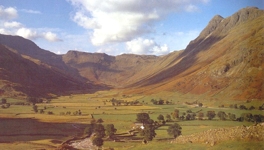Mickleden in the Lake District in NW England