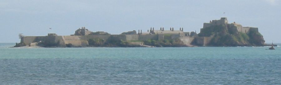Elizabeth Castle on the Channel Island of Jersey