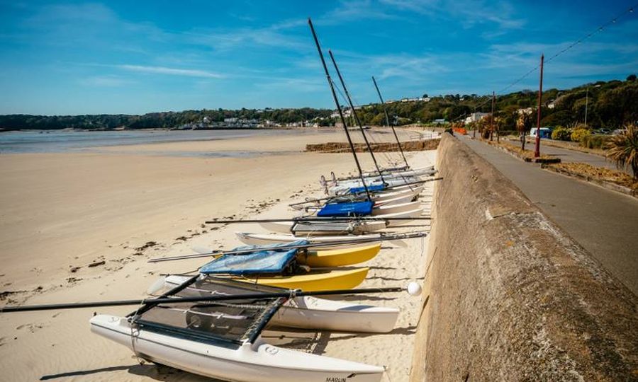 St. Brelade on the Channel Island of Jersey