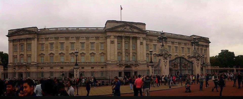 Buckingham Palace in London