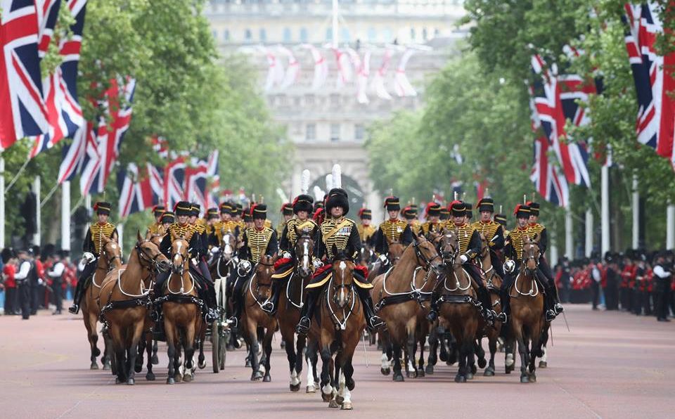 Household Cavalry in London