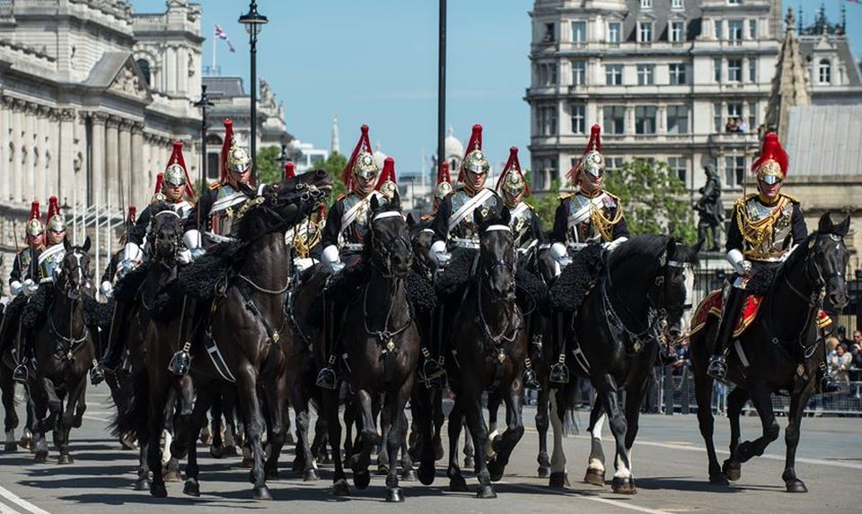 Household Cavalry in London