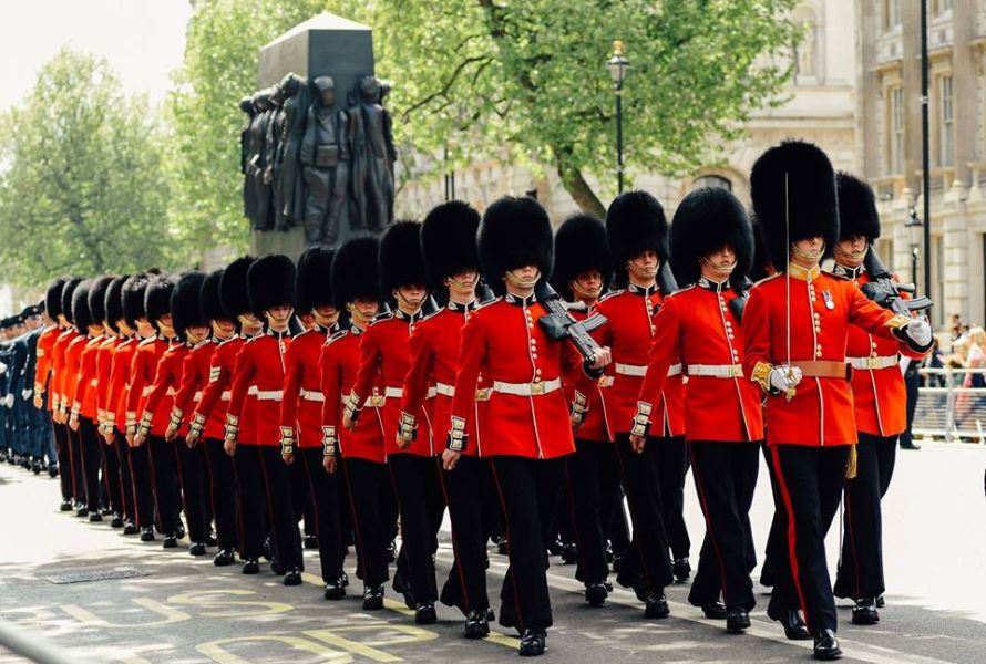 Scots Guards in London