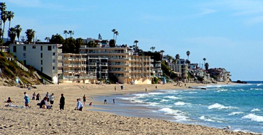 Laguna Beach in California