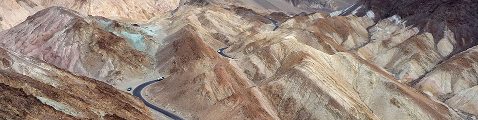 Death Valley - Dante's View road