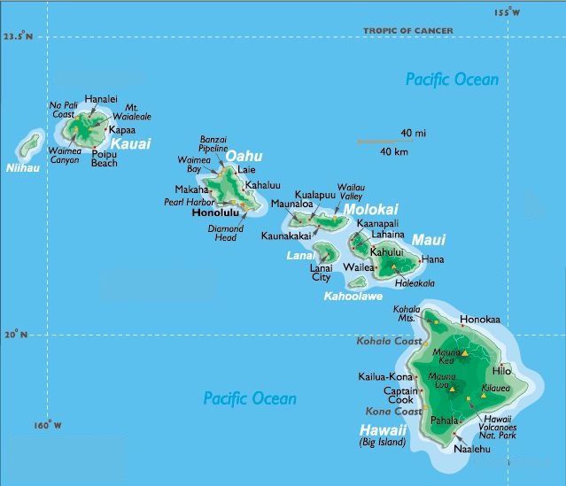 Hawaii Map Usa. world map japan and usa.