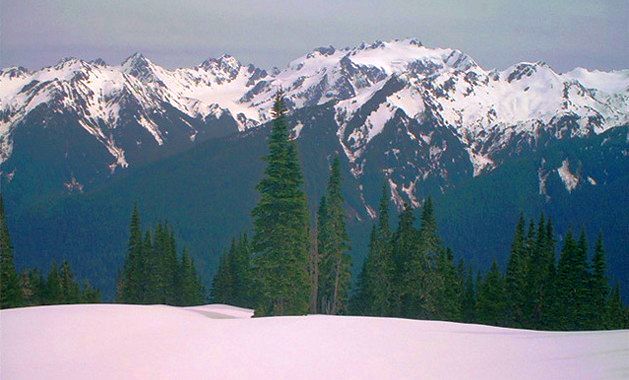Mount Olympus in Washington State, USA