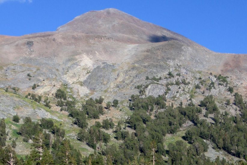 Mount Dana in the Sierra Nevada