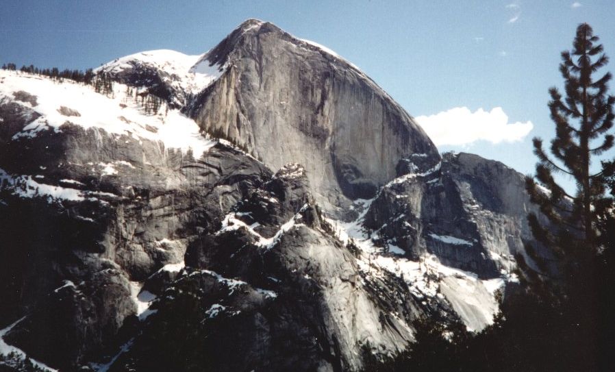 Half Dome from Snow Creek Trail
