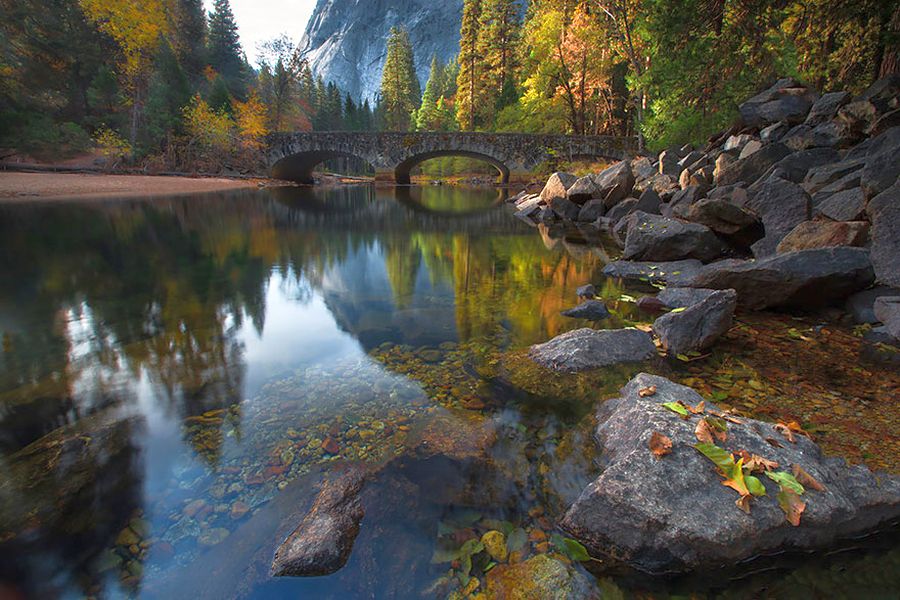 Merced River in Yosemite, the Incomparable Valley