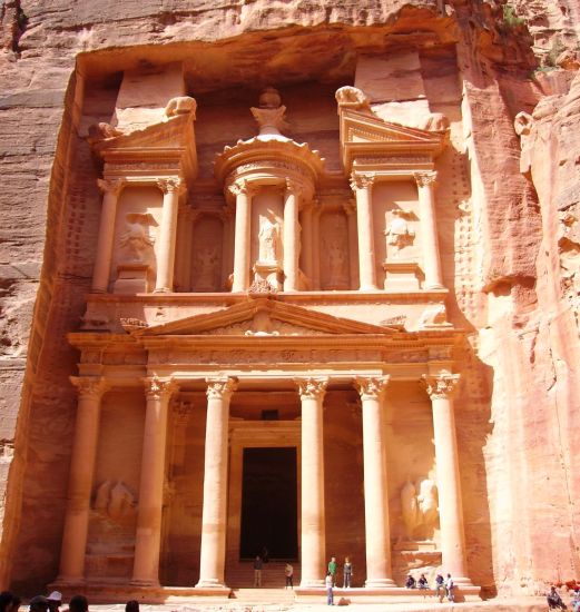 The Treasury at the Ancient City of Petra