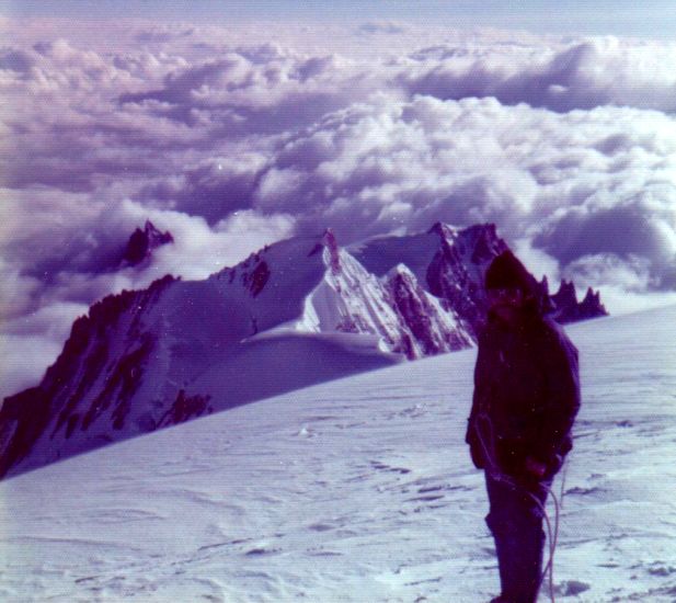  Mont Blanc summit view