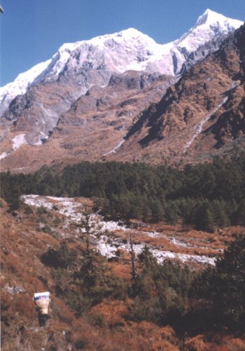 Upper Likhu Khola Valley and Mt. Numbur