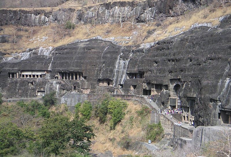 Ajanta Cave in Maharashtra
