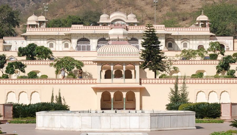 Sisodia Rana Ka Bagh Palace near Jaipur, India
