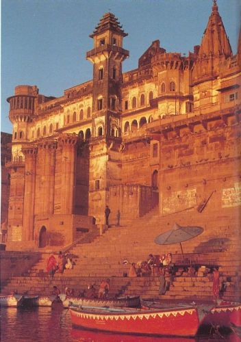 Hindu Holy city of Varanasi in Uttar Pradesh in India