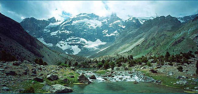 Fann Mountains ( Pamiro-Alai ) of Tadjikistan, Central Asia