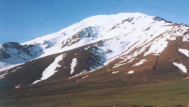 Ski slopes on Djebel Okaimeden in the High Atlas of Morocco