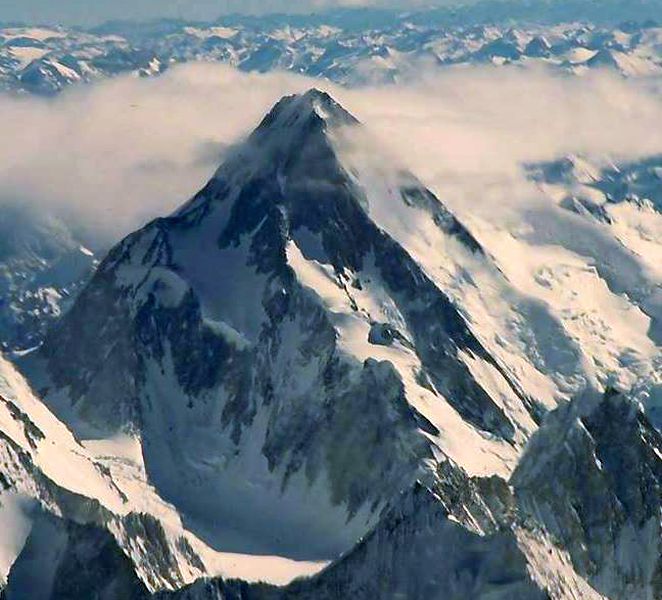 Aerial view of Gasherbrum I