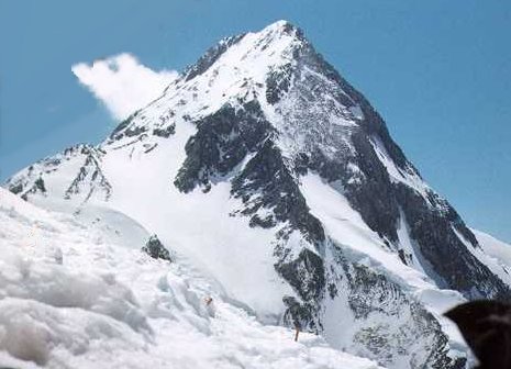 The Eight Thousanders - Gasherbrum I ( Hidden Peak ), 8068 metres, in the Karakorum Mountains of Pakistan - the world's eleventh highest mountain