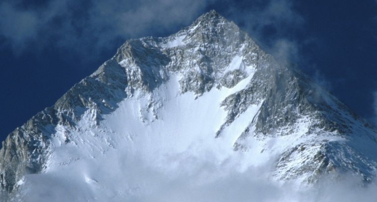 The Eight Thousanders - Gasherbrum I ( 8068 metres ) in the Karakorum Mountains of Pakistan - the world's eleventh highest mountain