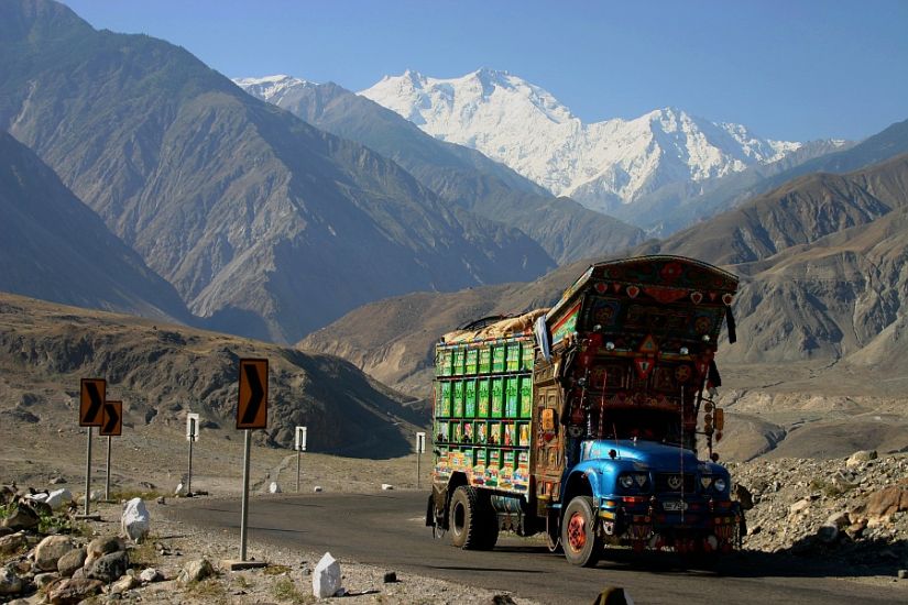 Nanga Parbat from the Karakorum Highway