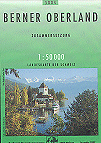 Berner Oberland Walking / Hiking Map