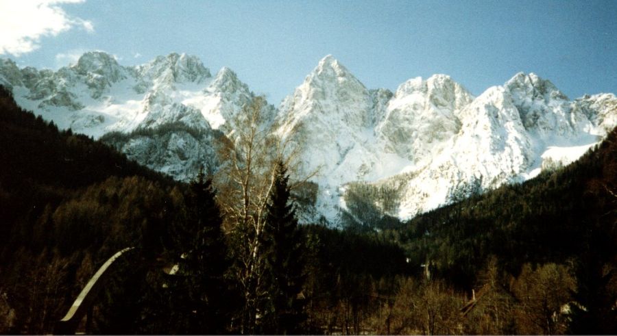 Julian Alps in Slovenia