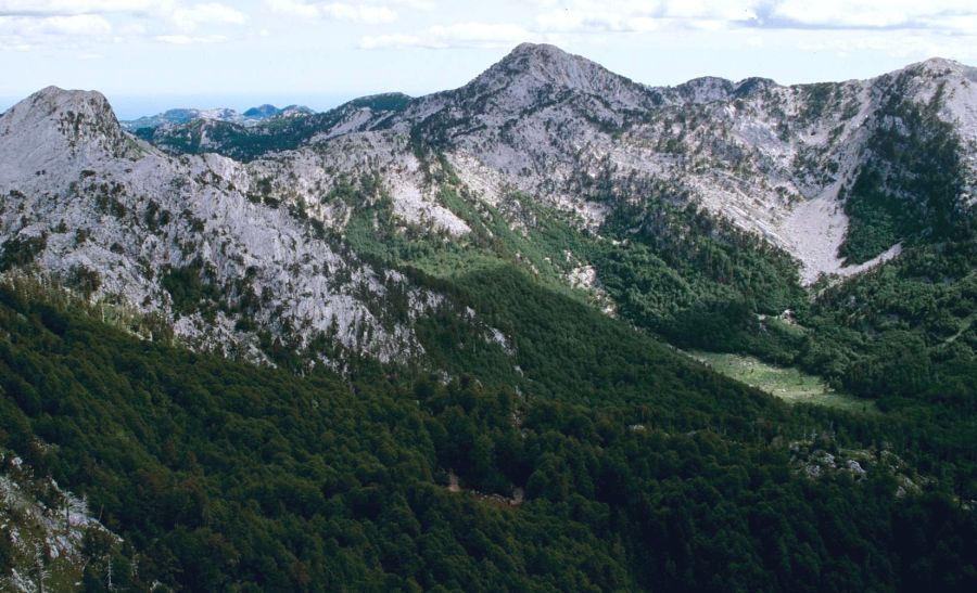 Orjen in the Dinaric Alps of Montenegro