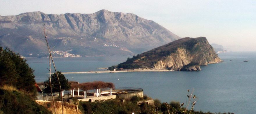 Isle of St Nicolas in Montenegro