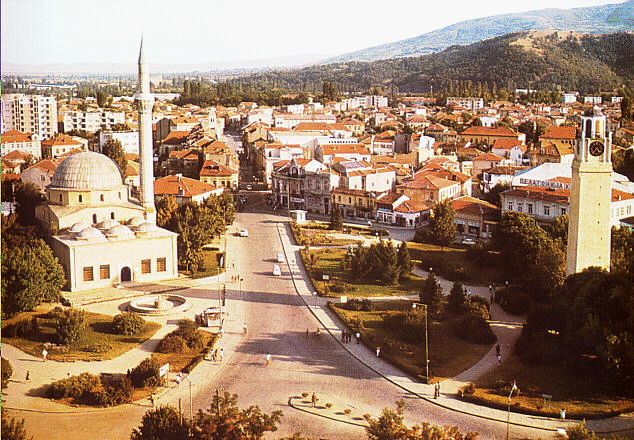 City of Bitola on Macedonia - Greece Border