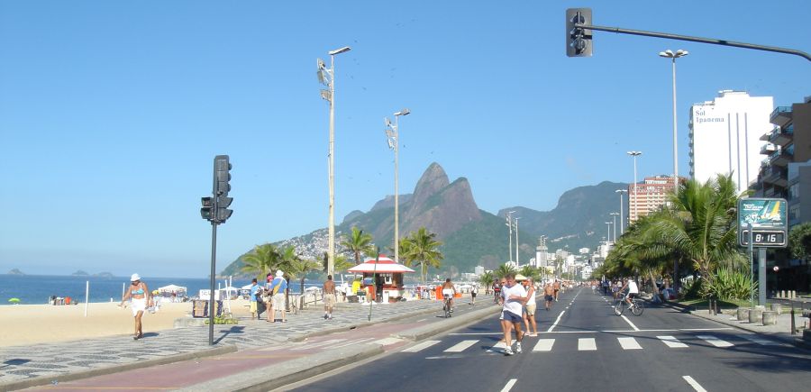 Ipanema Beach in Rio de Janeiro