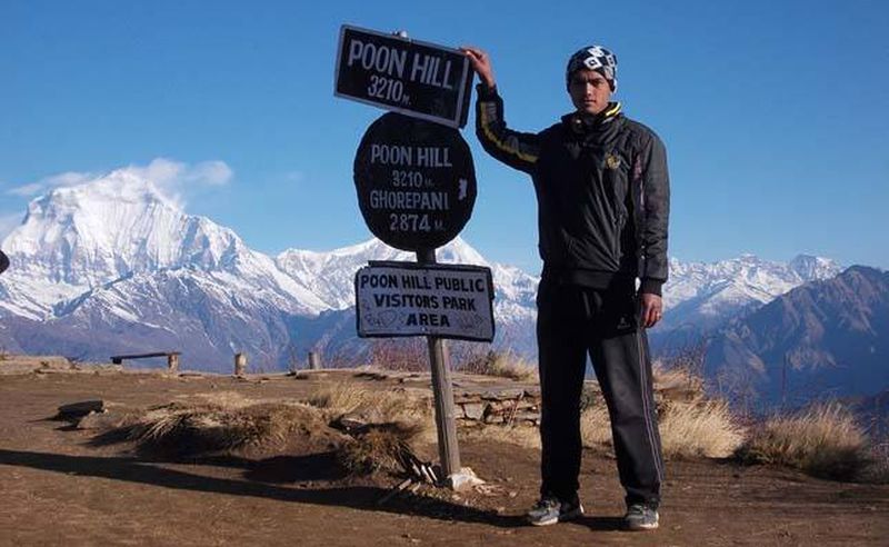 Dhaulagiri I and Tukuche Peak from Poon Hill