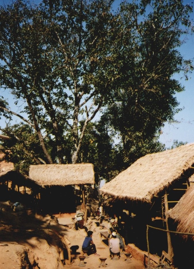 Village beneath Burr Tree on ascent to Hille