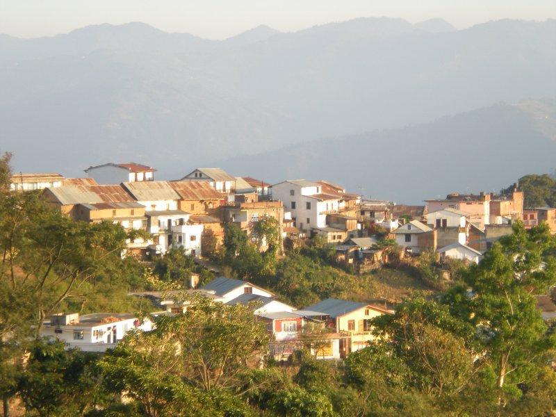 Dhankuta Bazaar on road to Basantapur