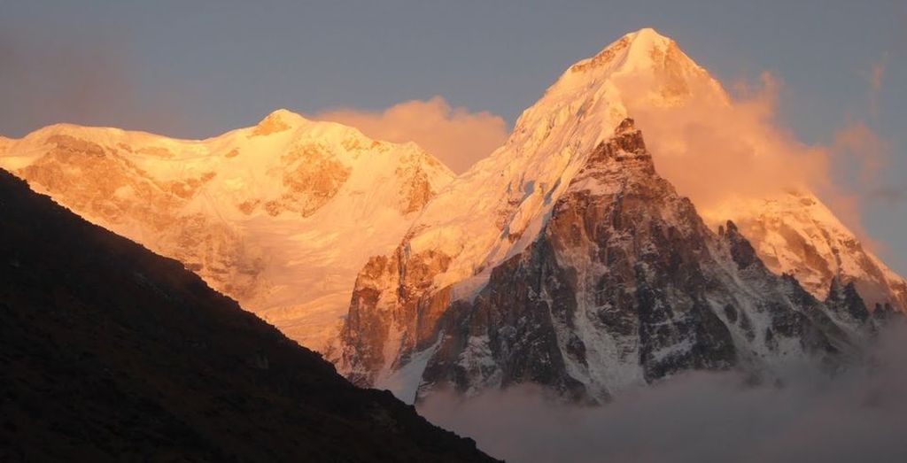 Sunset on Mount Ratong