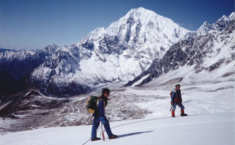 Mt.Langtang Lirung from Yala Peak