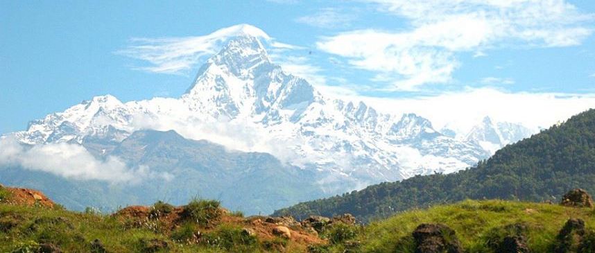 Mardi Himal and Macchapucchre ( Fishtail Mountain )